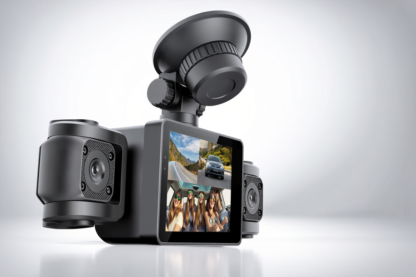 Borlexa Drive Core Elite - 4 Channel 1080P Dash Camera With Night Vision