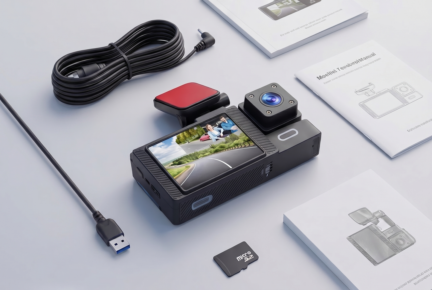 Borlexa ApexDrive - 1080P Loop Recording Wide Angle Dash Camera