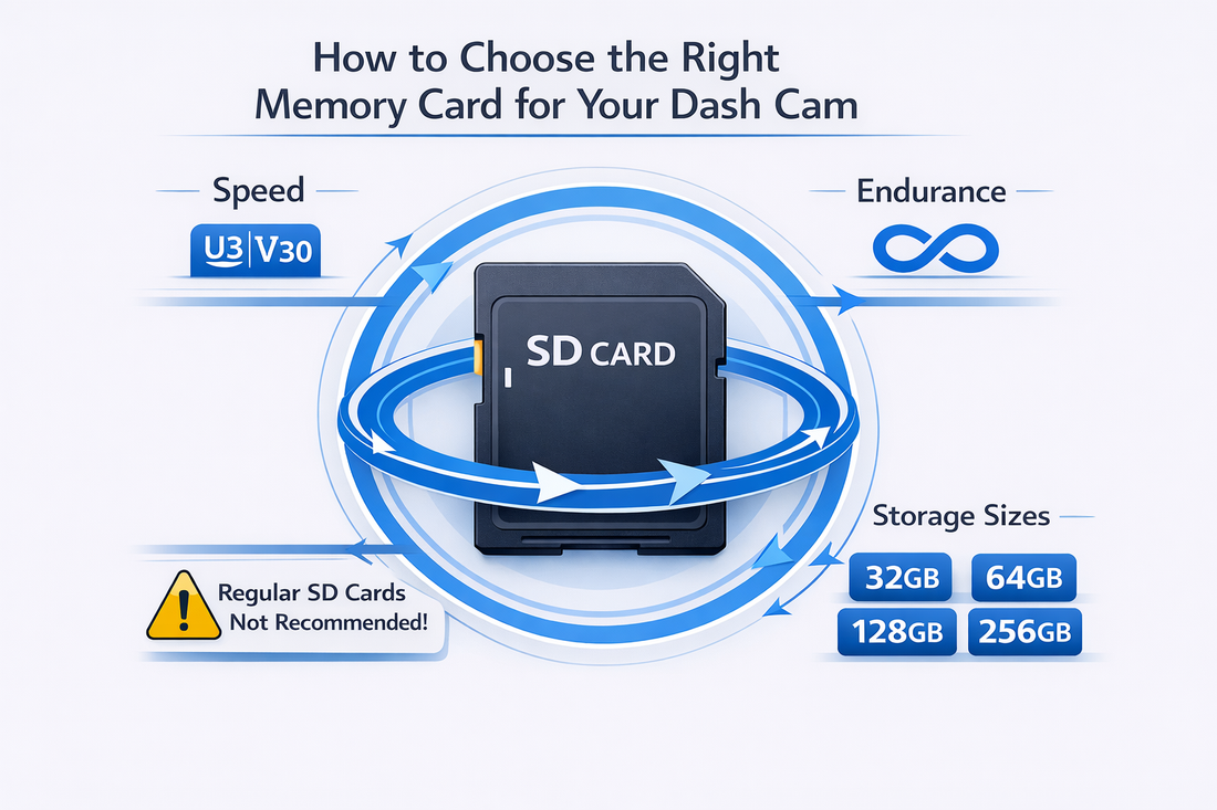 How to Choose the Right Memory Card for Your Dash Cam