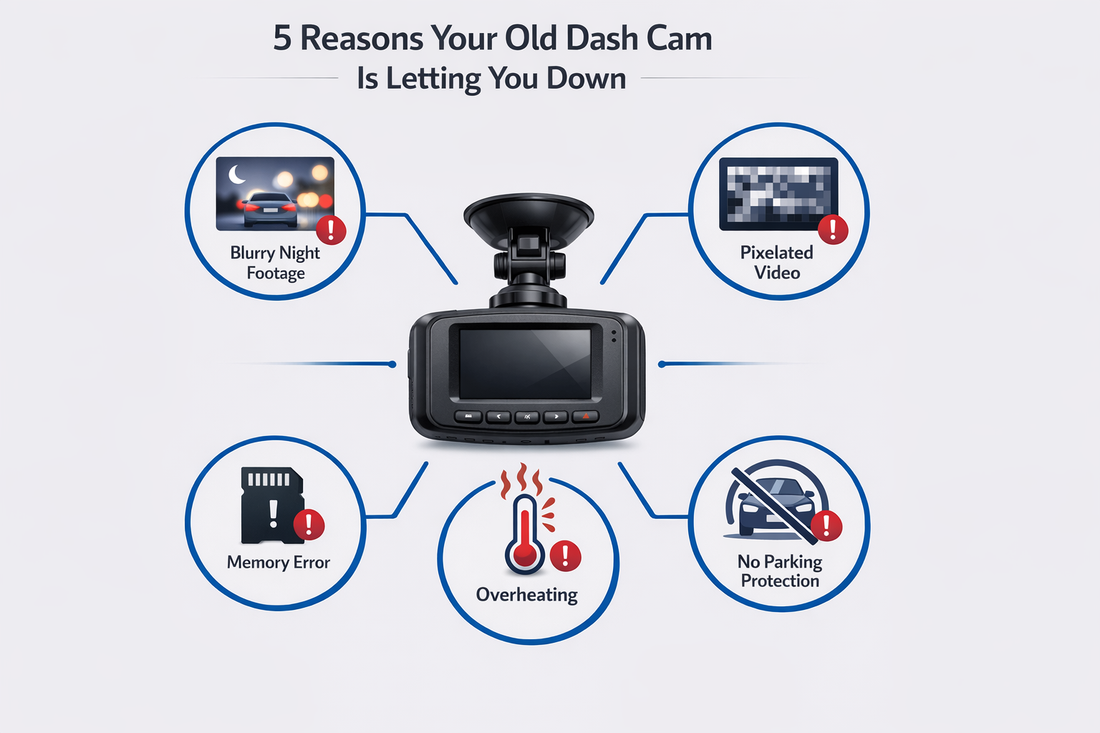 5 Reasons Your Old Dash Cam Is Letting You Down