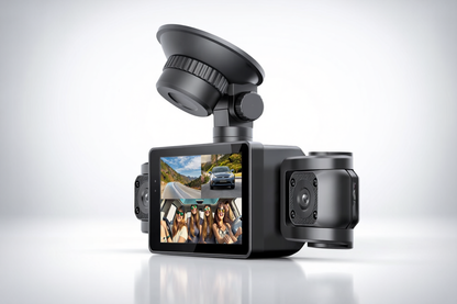 Borlexa Drive Core Elite - 4 Channel 1080P Dash Camera With Night Vision