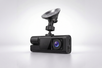 Borlexa Optix Ultra - 1080P 3 Channel Wide Angle Dash Camera