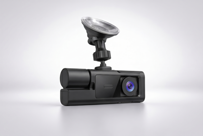 Borlexa Optix Ultra - 1080P 3 Channel Wide Angle Dash Camera