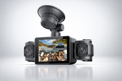 Borlexa Drive Core Elite - 4 Channel 1080P Dash Camera With Night Vision